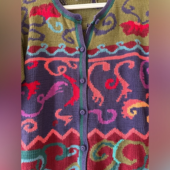 VGUC Peruvian Collection cardigan - Picture 7 of 7